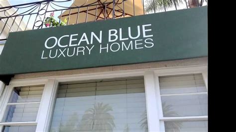 ocean blue luxury homes